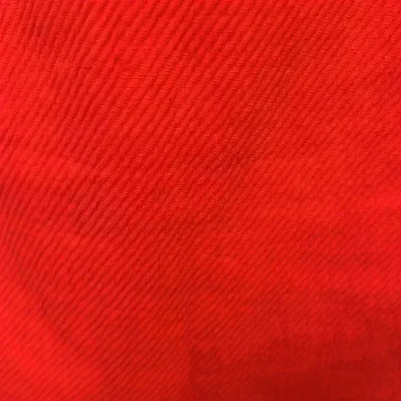 Carven coral color mini skirt w/pockets-Sz 42 - Picture 2 of 7